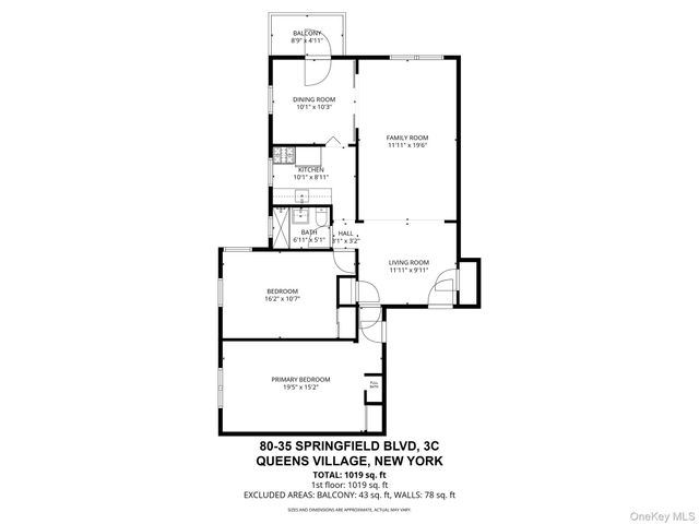 8035 Springfield Boulevard 3C, Bellerose Manor, NY 11427
