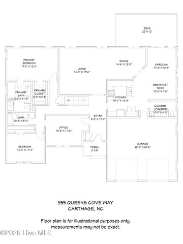 355 Queens Cove Way, Whispering Pines, NC 28327