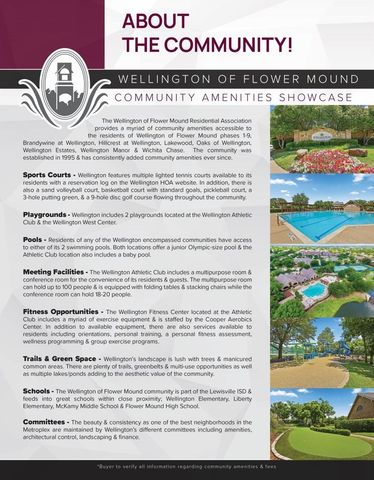 3512 Westminister Trail, Flower Mound, TX 75022