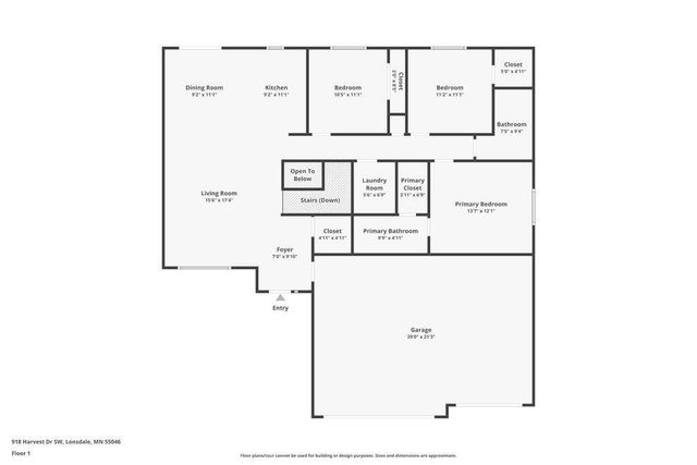918 Harvest Drive SW, Lonsdale, MN 55046