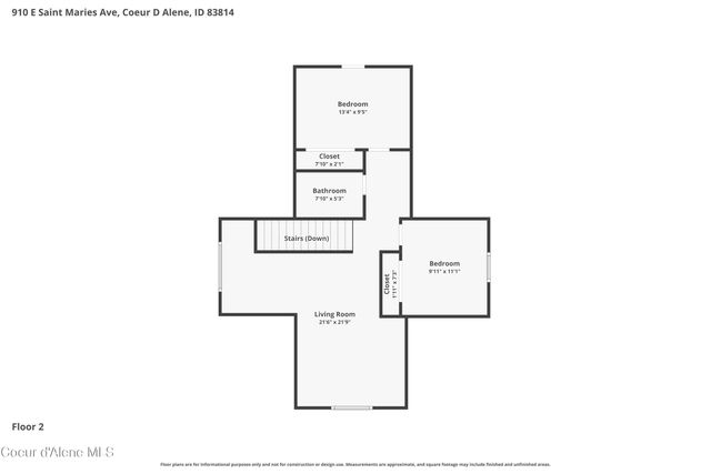 910 E Saint Maries AVE, Coeur D'alene, ID 83814