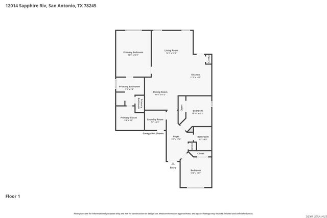 12014 SAPPHIRE RIV, San Antonio, TX 78245