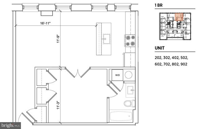 301 N CHARLES ST #1BR, Baltimore, MD 21201