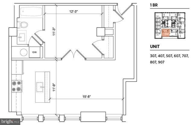 301 N CHARLES ST #1BR, Baltimore, MD 21201