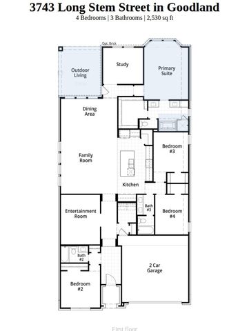 3743 Long Stem Street, Midlothian, TX 76084