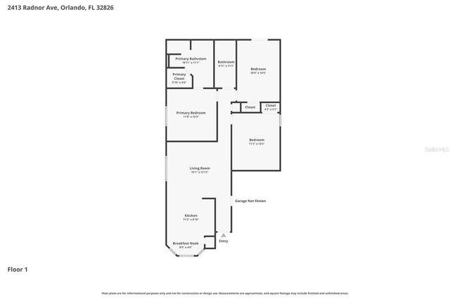 2413 RADNOR AVENUE, Orlando, FL 32826