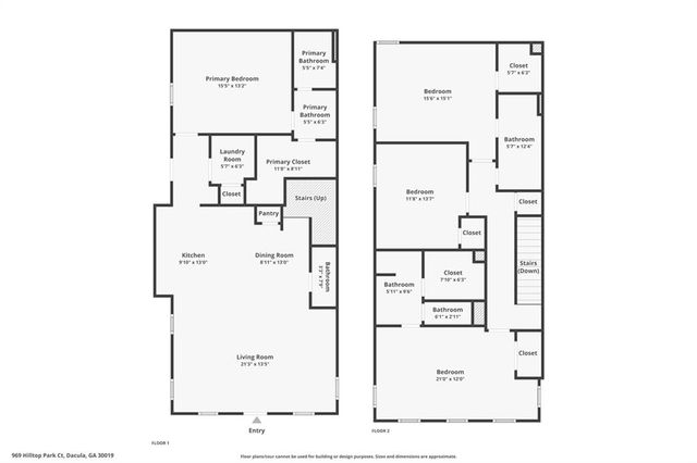 969 Hilltop Park Court, Dacula, GA 30019