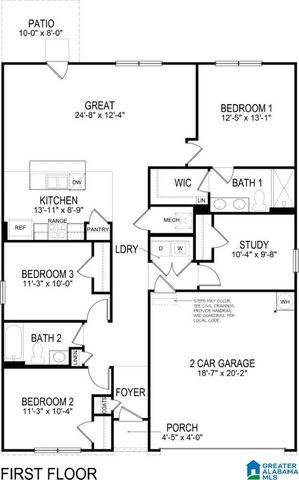 305 PINE RIDGE DRIVE, Odenville, AL 35120