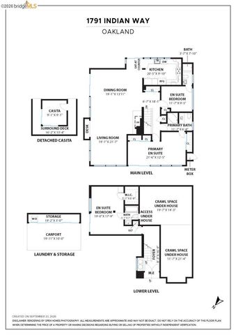 1791 Indian Way, Oakland, CA 94611