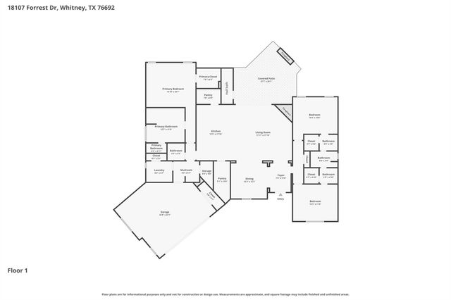 18107 Forrest DR, Whitney, TX 76692