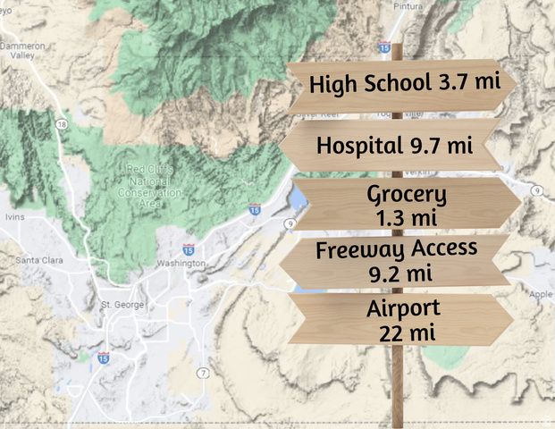 551 E VASQUEZ DR, Ivins, UT 84738