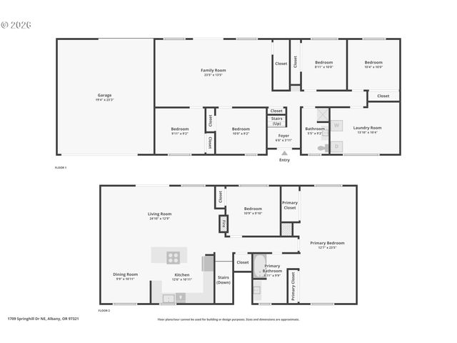 1709 SPRINGHILL Dr Ne, Albany, OR 97321