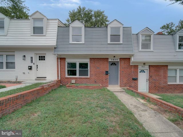 7820 ALLENDALE DR, Landover, MD 20785