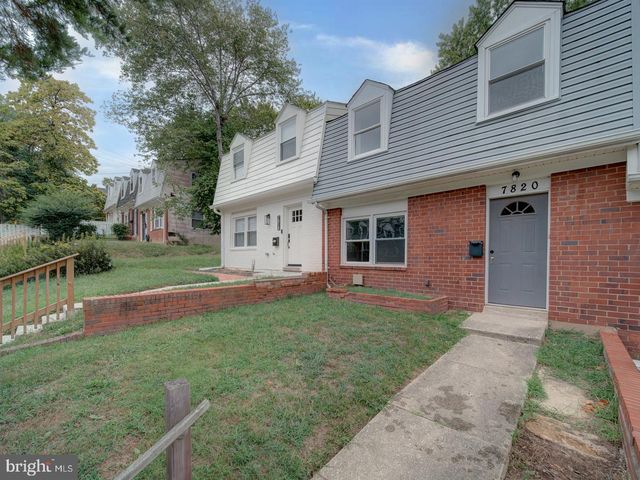 7820 ALLENDALE DR, Landover, MD 20785