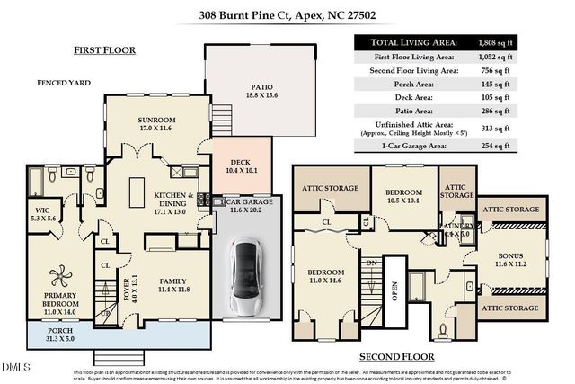 308 Burnt Pine Court, Apex, NC 27502