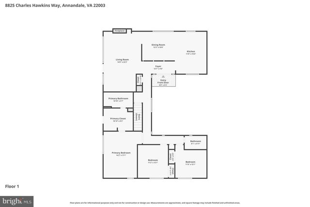 8825 CHARLES HAWKINS WAY, Annandale, VA 22003