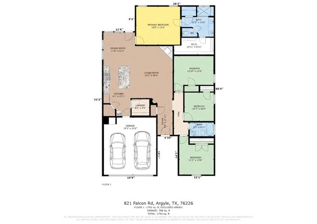 821 Falcon Road, Argyle, TX 76226