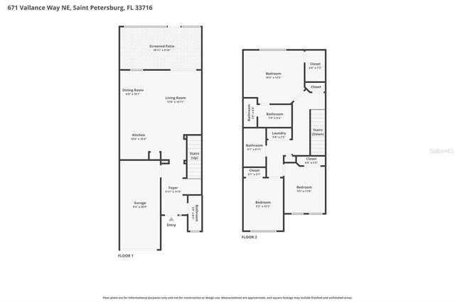 671 VALLANCE WAY NE, St Petersburg, FL 33716