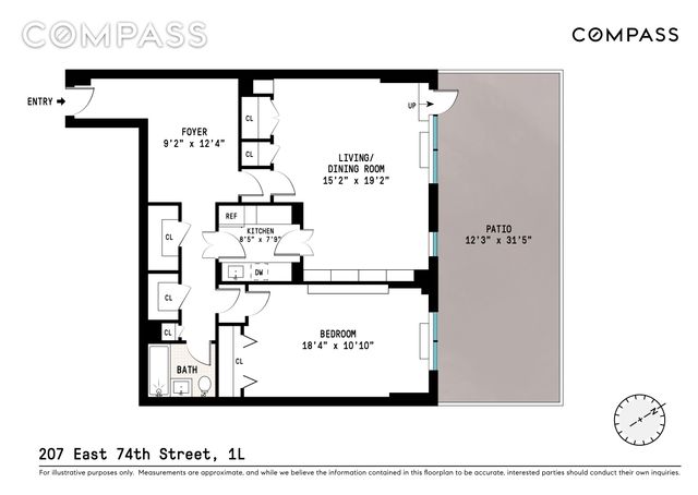 207 E 74th St Apt 1L, New York City, NY 10021