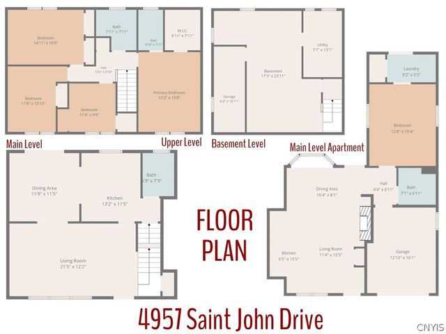 4957 Saint John Drive, Onondaga, NY 13215
