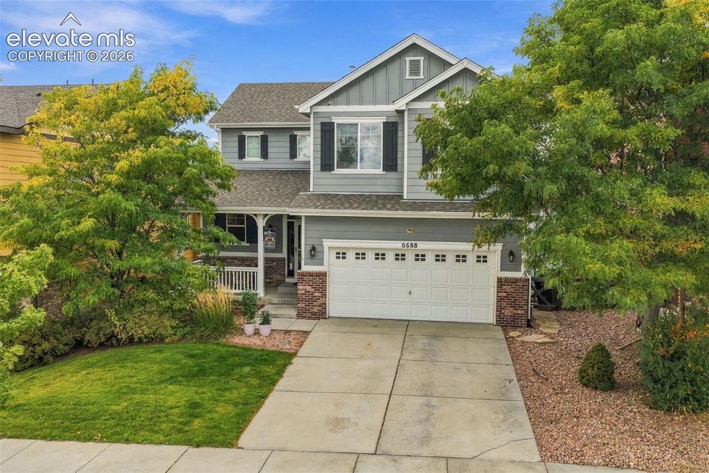 6688 Myrtle Creek Drive, Colorado Springs, CO 80927 — exterior