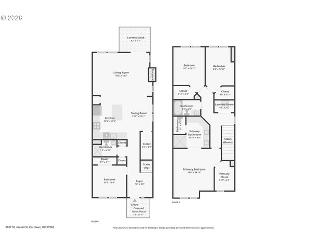 2027 Se HAROLD St, Portland, OR 97202