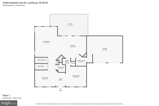 21054 HOODED CROW DR, Leesburg, VA 20175