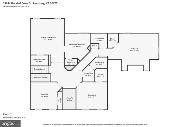 21054 HOODED CROW DR, Leesburg, VA 20175
