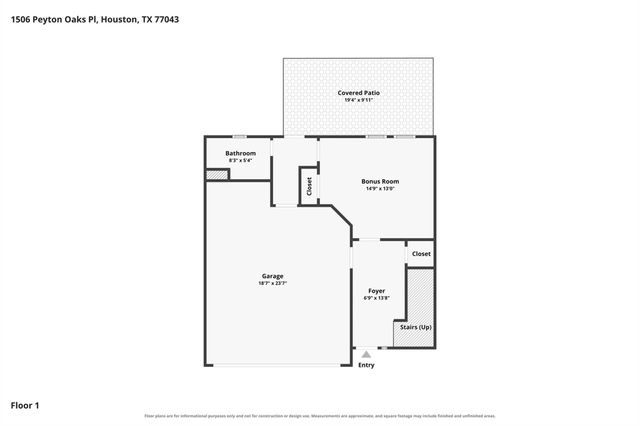 1506 Peyton Oaks Place, Houston, TX 77043