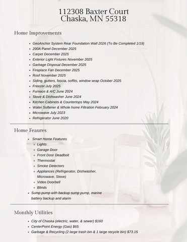 112308 Baxter Court, Chaska, MN 55318
