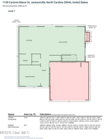 1139 Carteret Manor Drive, Jacksonville, NC 28546