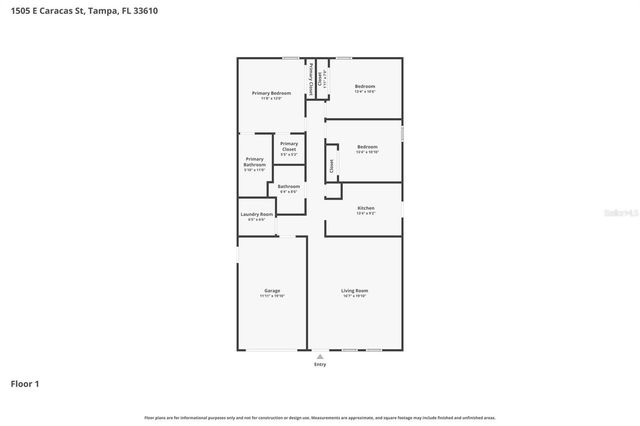 1505 E CARACAS STREET, Tampa, FL 33610