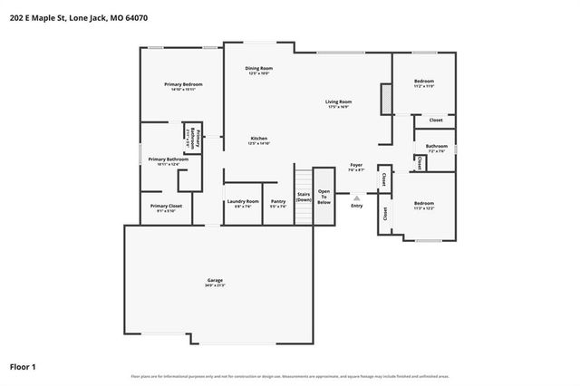 202 E Maple Street, Lone Jack, MO 64070
