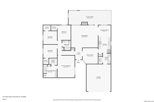 7111 Bart Hollow Dr, San Antonio, TX 78250