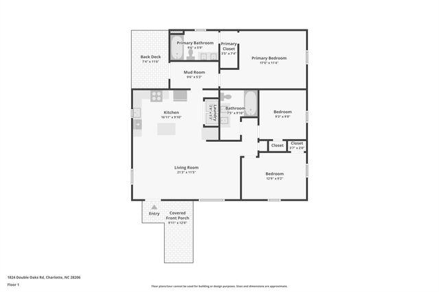 1824 Double Oaks Road, Charlotte, NC 28206