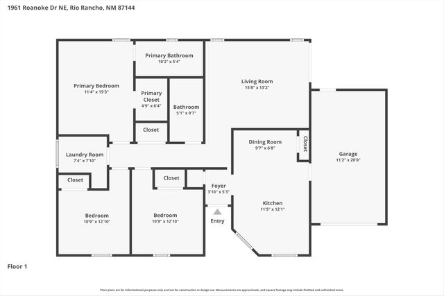 1961 Roanoke Drive NE, Rio Rancho, NM 87144