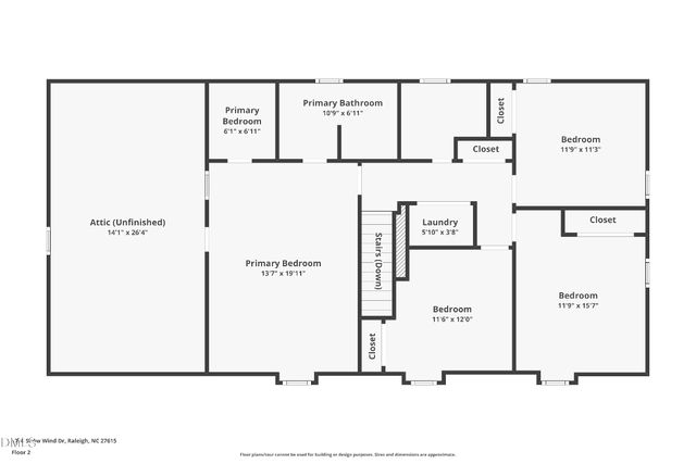 1708 Snow Wind Drive, Raleigh, NC 27615
