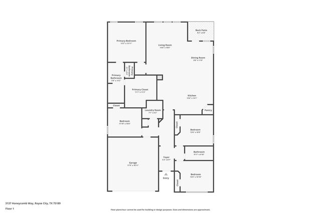 3137 Honeycomb Way, Royse City, TX 75189