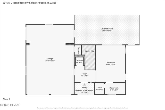 2946 N Ocean Shore Boulevard, Flagler Beach, FL 32136