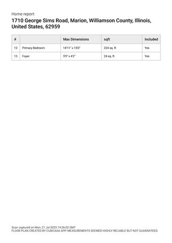 1710 George Sims Road, Marion, IL 62959