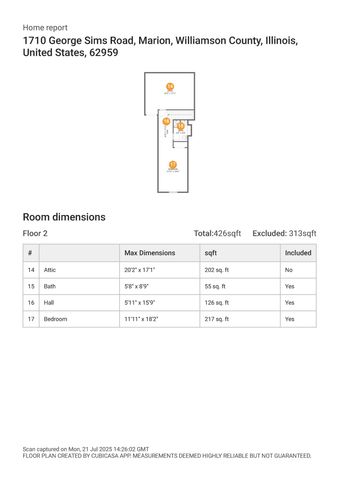 1710 George Sims Road, Marion, IL 62959