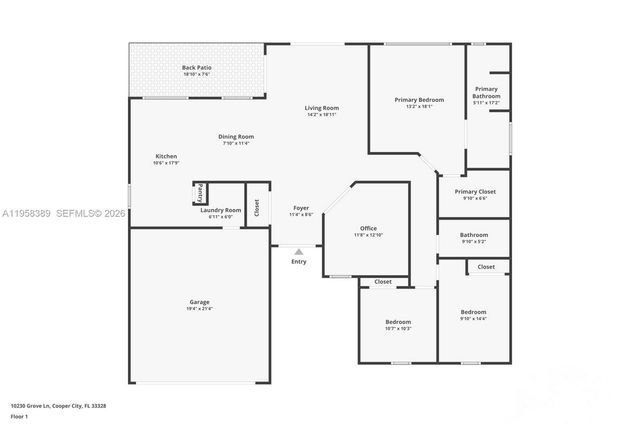 10230 Grove Ln, Cooper City, FL 33328