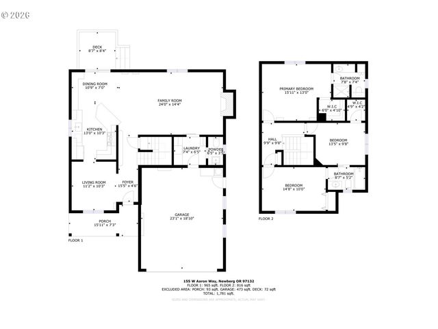 155 AARON Way, Newberg, OR 97132