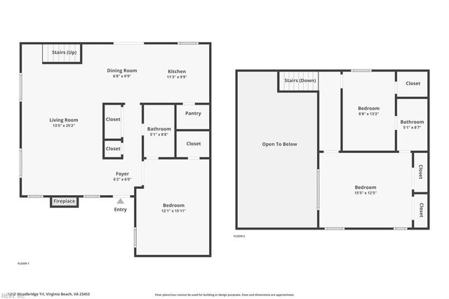 1212 Woodbridge TRL, Virginia Beach, VA 23453