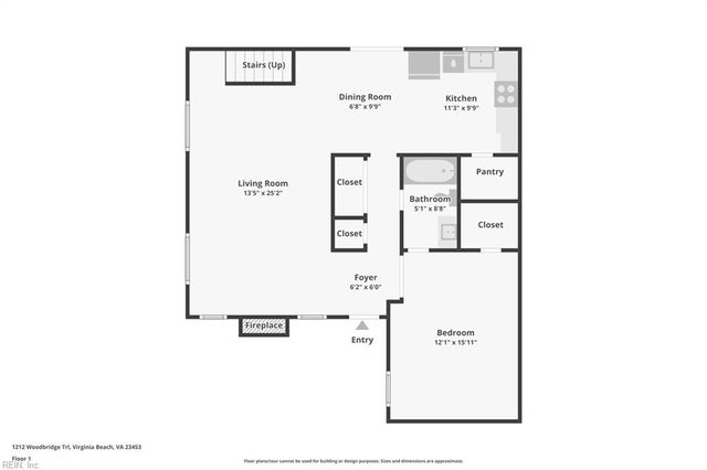 1212 Woodbridge TRL, Virginia Beach, VA 23453