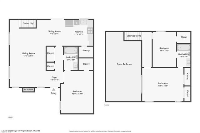 1212 Woodbridge TRL, Virginia Beach, VA 23453