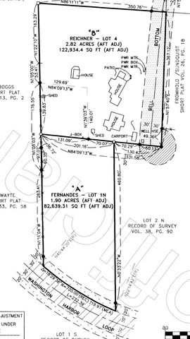 0 NKA Wa Harbor Lp & 336 Bell Bottom Road, Sequim, WA 98382