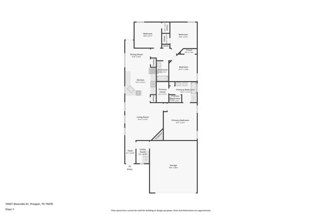 15937 Alvarado Drive, Prosper, TX 75078