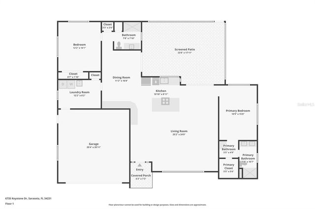 6735 KEYSTONE DRIVE, Sarasota, FL 34231