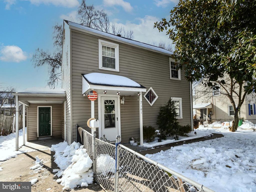 7101 E KILMER ST, Landover, MD 20785